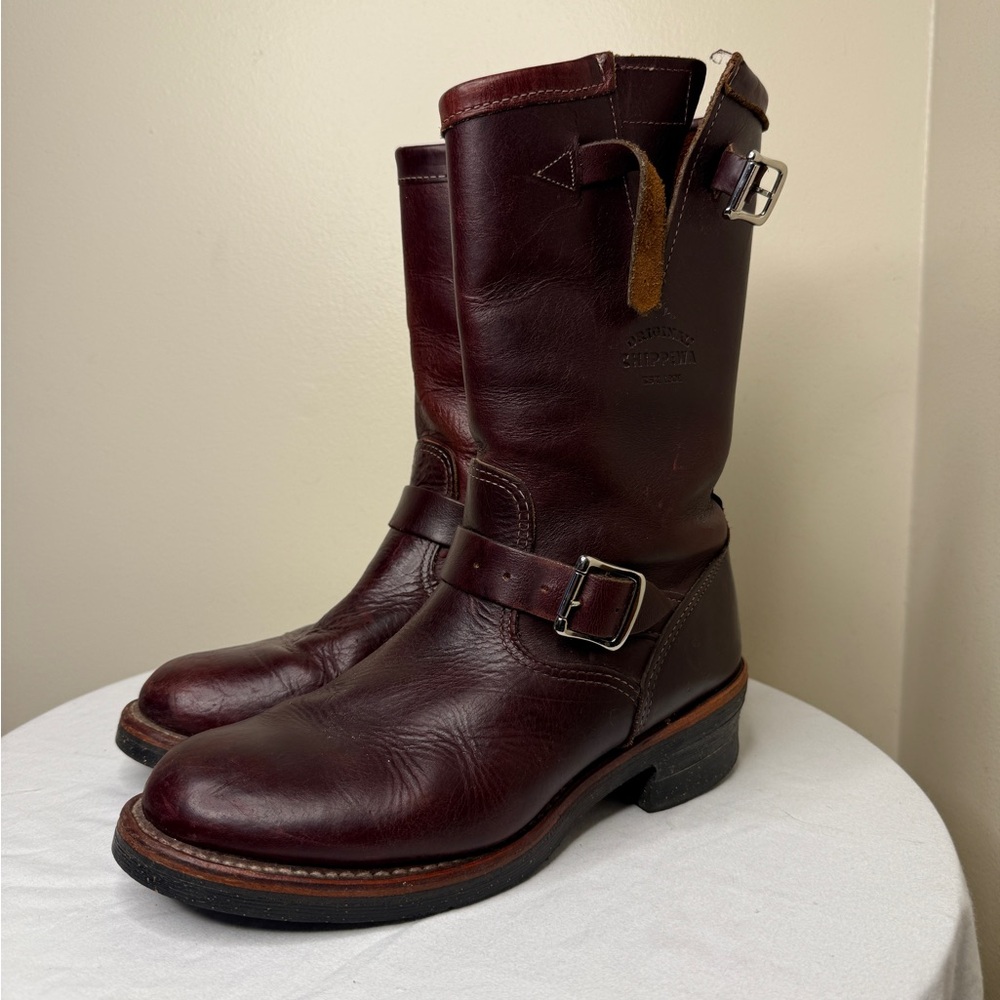 Chippewa Men's Rich Brown Western Boots
